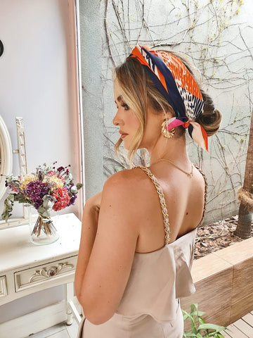 Lenço Cavalo Color Block